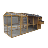 Hønsehus XXL med forlænger